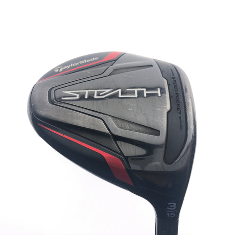 Used TaylorMade Stealth 3 Fairway Wood / 15 Degrees / Stiff Flex