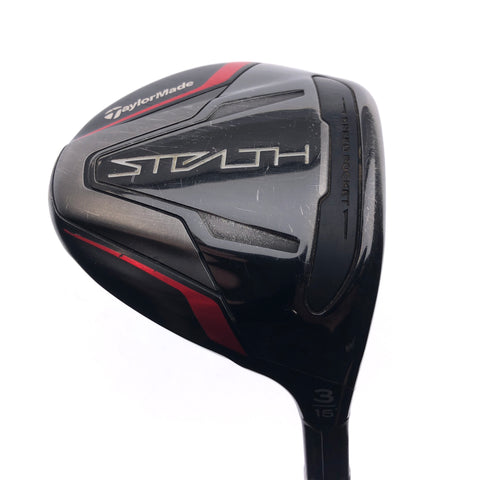 Used TaylorMade Stealth 3 Fairway Wood / 15 Degrees / Stiff Flex