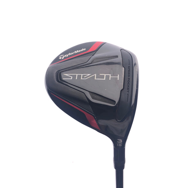 Used TaylorMade Stealth 3 Fairway Wood / 15 Degrees / Stiff Flex