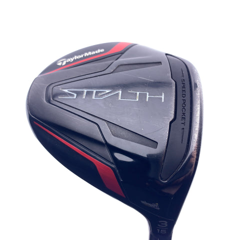 Used TaylorMade Stealth 3 Fairway Wood / 15 Degrees / X-Stiff Flex