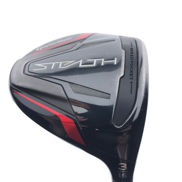 Used TaylorMade Stealth 3 Fairway Wood / 15 Degrees / X-Stiff Flex
