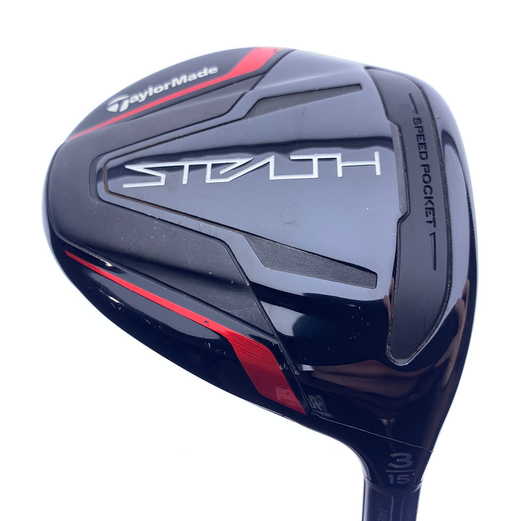 Used TaylorMade Stealth 3 Fairway Wood / 15.0 Degrees / Regular Flex