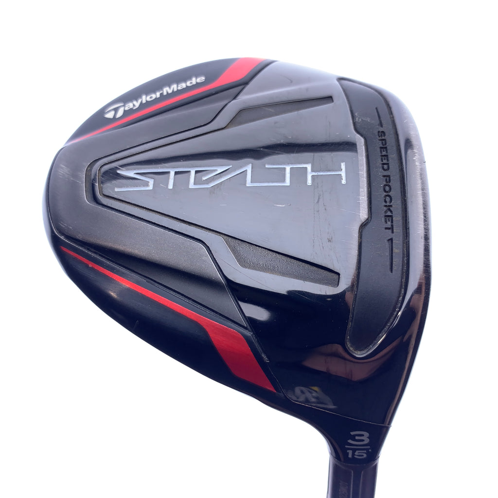 Used TaylorMade Stealth 3 Fairway Wood / 15.0 Degrees / Regular Flex