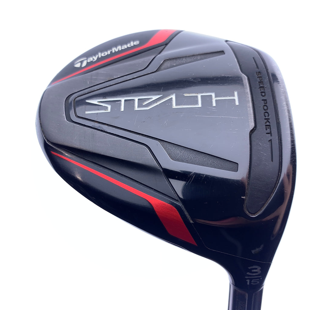 Used TaylorMade Stealth 3 Fairway Wood / 15.0 Degrees / Stiff Flex
