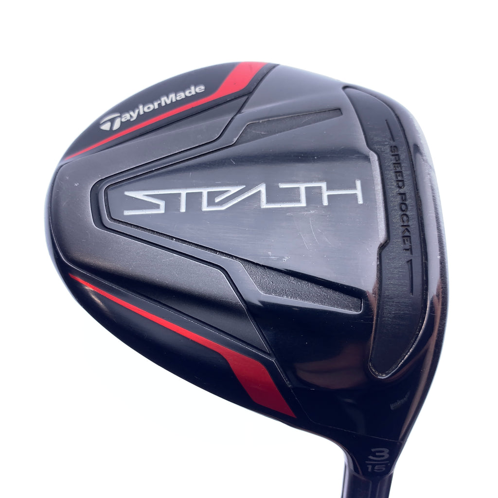 Used TaylorMade Stealth 3 Fairway Wood / 15.0 Degrees / Stiff Flex