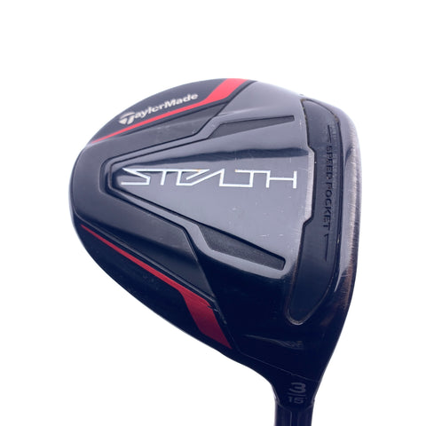 Used TaylorMade Stealth 3 Fairway Wood / 15.0 Degrees / Stiff Flex
