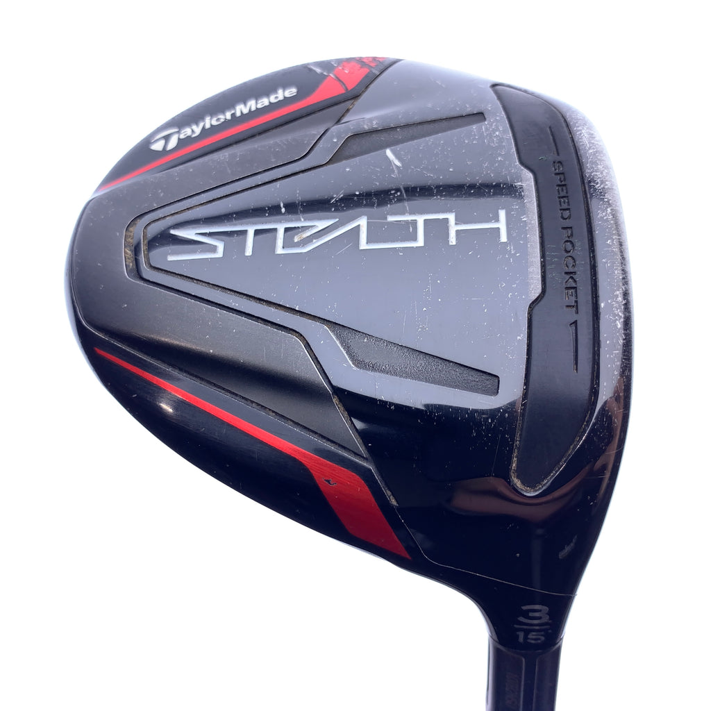 Used TaylorMade Stealth 3 Fairway Wood / 15.0 Degrees / X-Stiff Flex
