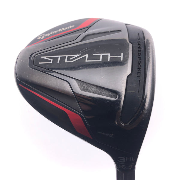 Used TaylorMade Stealth 3 HL Fairway Wood / 16.5 Degrees / Regular Flex