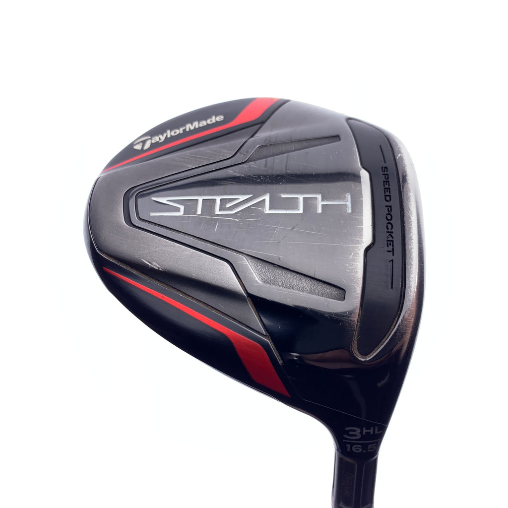 Used TaylorMade Stealth 3 HL Fairway Wood / 16.5 Degrees / Regular Flex