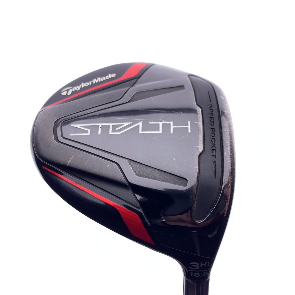 Used TaylorMade Stealth 3 HL Fairway Wood / 16.5 Degrees / Stiff Flex