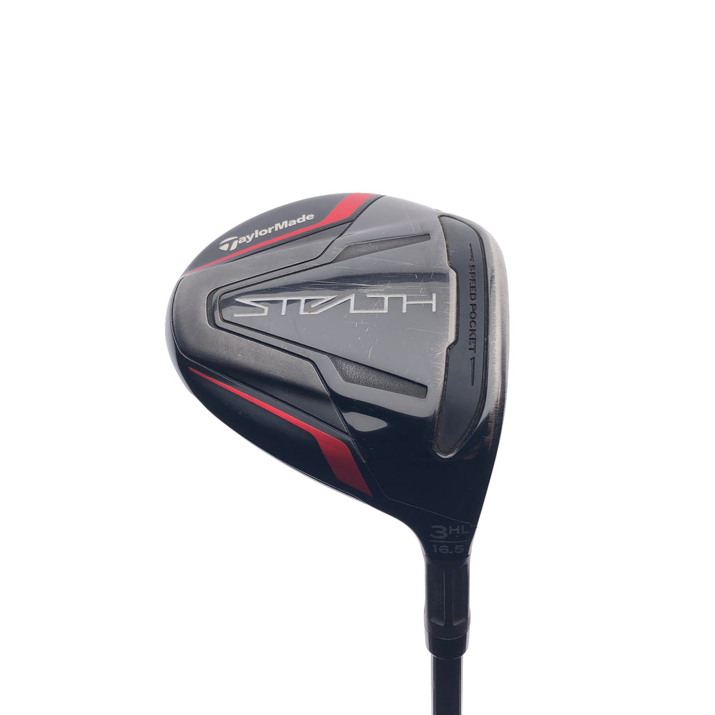 Used TaylorMade Stealth 3 HL Fairway Wood / 16.5 Degrees / Stiff Flex