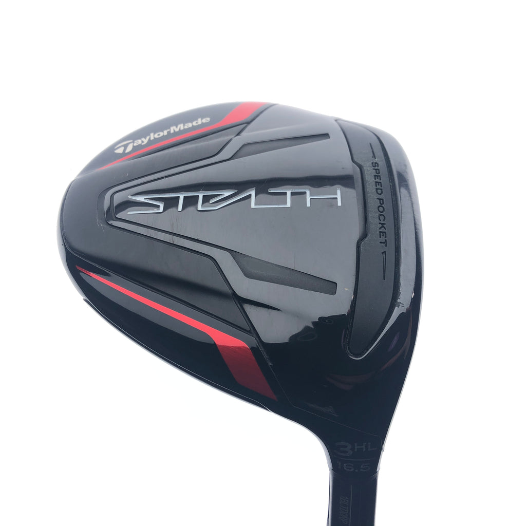 Used TaylorMade Stealth 3 HL Fairway Wood / 16.5 Degrees / TX Flex