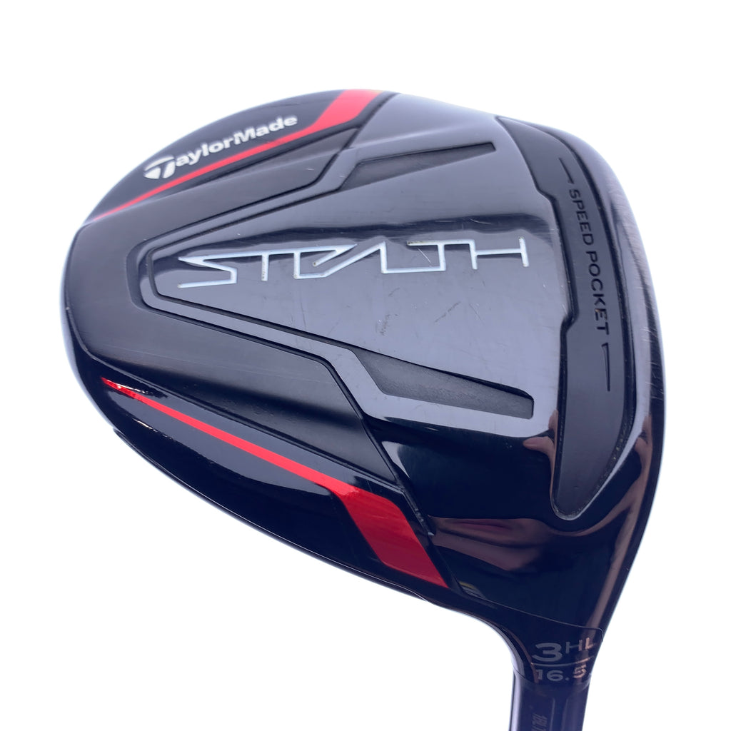 Used TaylorMade Stealth 3 HL Fairway Wood / 16.5 Degrees / X-Stiff Flex