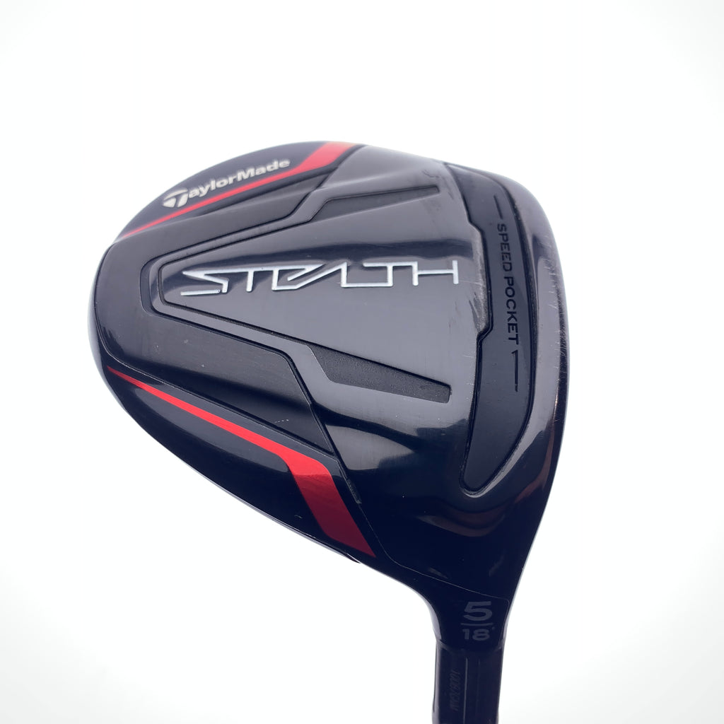 Used TaylorMade Stealth 5 Fairway Wood / 18 Degrees / Regular Flex