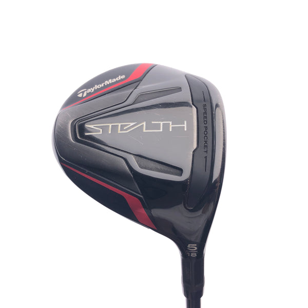 Used TaylorMade Stealth 5 Fairway Wood / 18 Degrees / Regular Flex