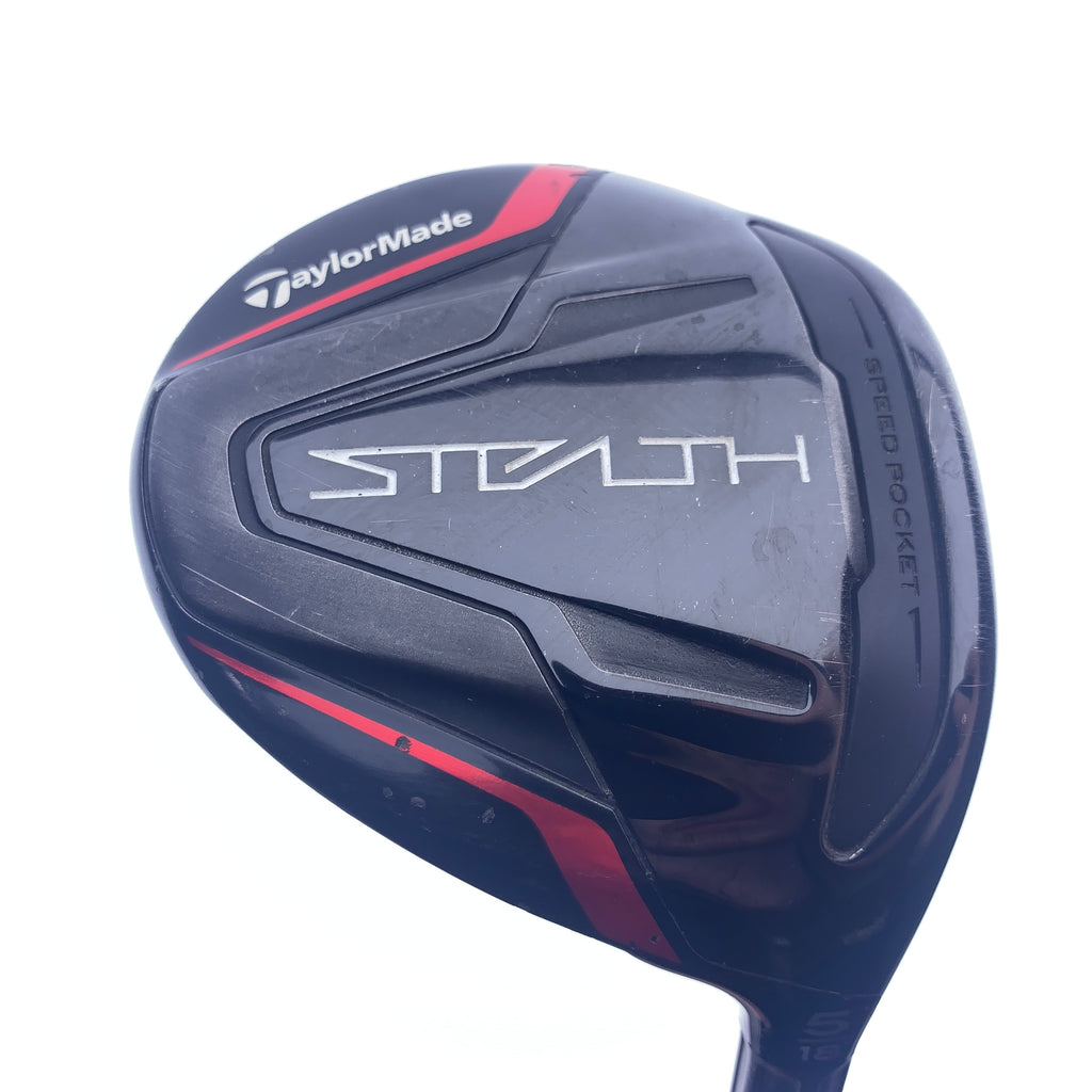 Used TaylorMade Stealth 5 Fairway Wood / 18 Degrees / Regular Flex