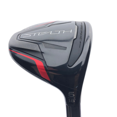 Used TaylorMade Stealth 5 Fairway Wood / 18 Degrees / Stiff Flex
