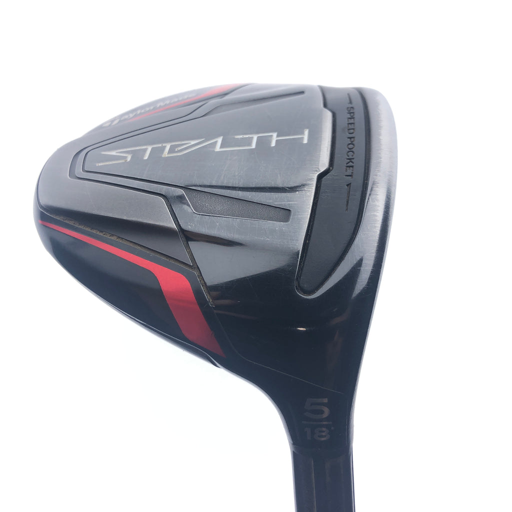 Used TaylorMade Stealth 5 Fairway Wood / 18 Degrees / Stiff Flex