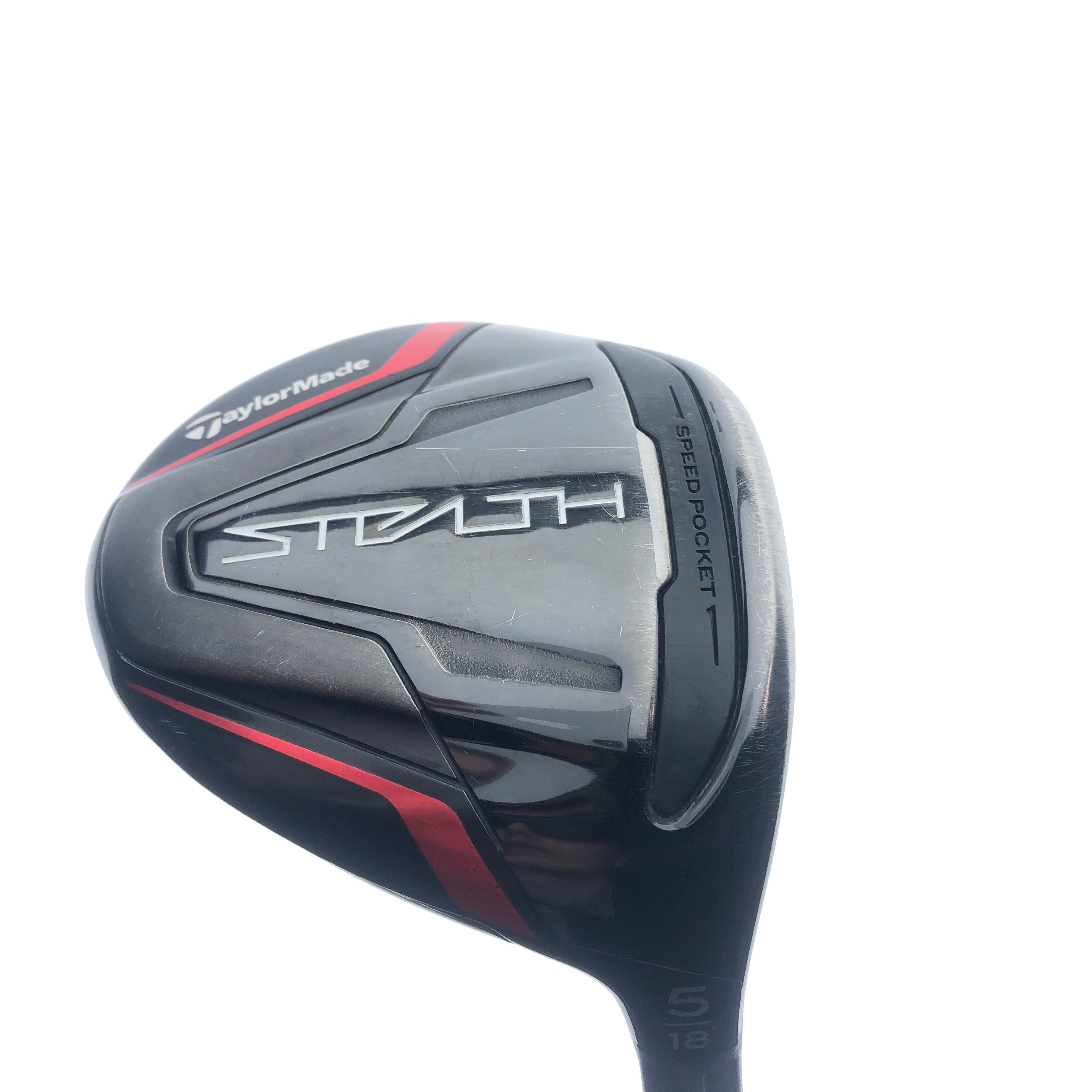 Used TaylorMade Stealth 5 Fairway Wood / 18.0 Degrees / Senior Flex