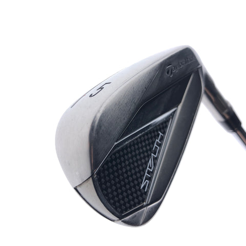 Used TaylorMade Stealth 5 Iron / 21.0 Degrees / Stiff Flex