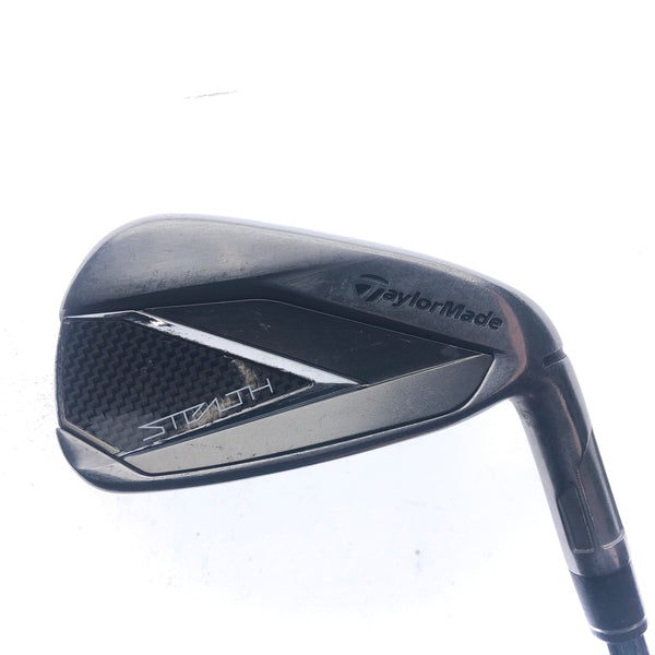 Used TaylorMade Stealth 6 Iron / 24.0 Degrees / Stiff Flex