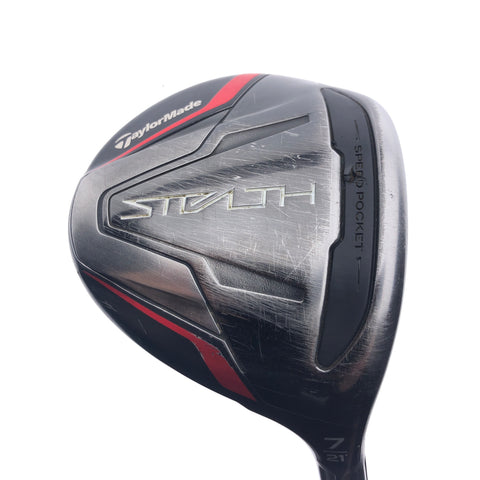 Used TaylorMade Stealth 7 Fairway Wood / 21 Degrees / A Flex