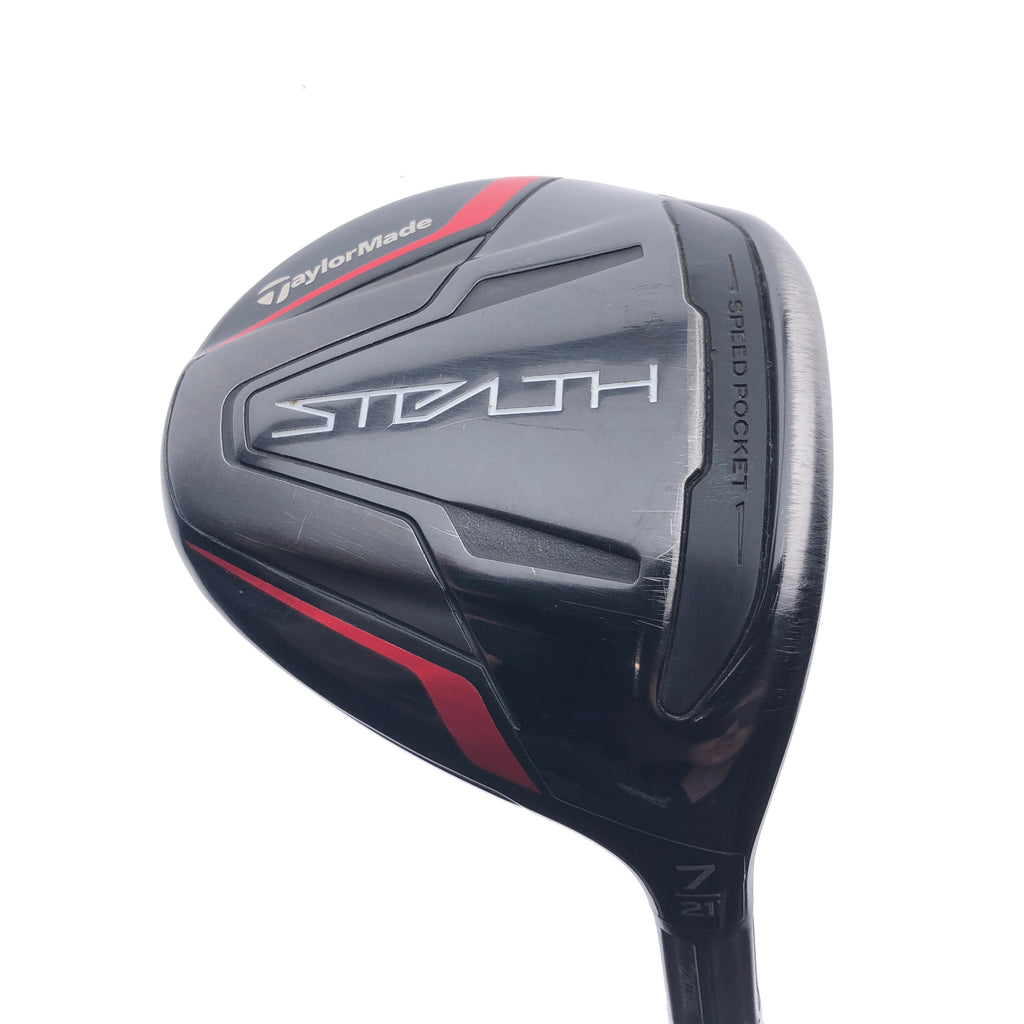 Used TaylorMade Stealth 7 Fairway Wood / 21.0 Degrees / Regular Flex