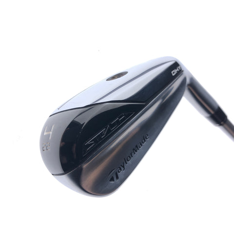 Used TaylorMade Stealth DHY 4 Hybrid / 22 Degrees / Regular Flex