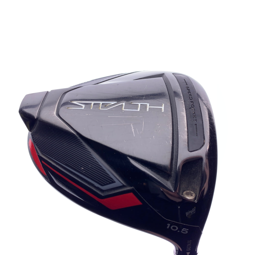 Used TaylorMade Stealth Driver / 10.5 Degrees / Stiff Flex