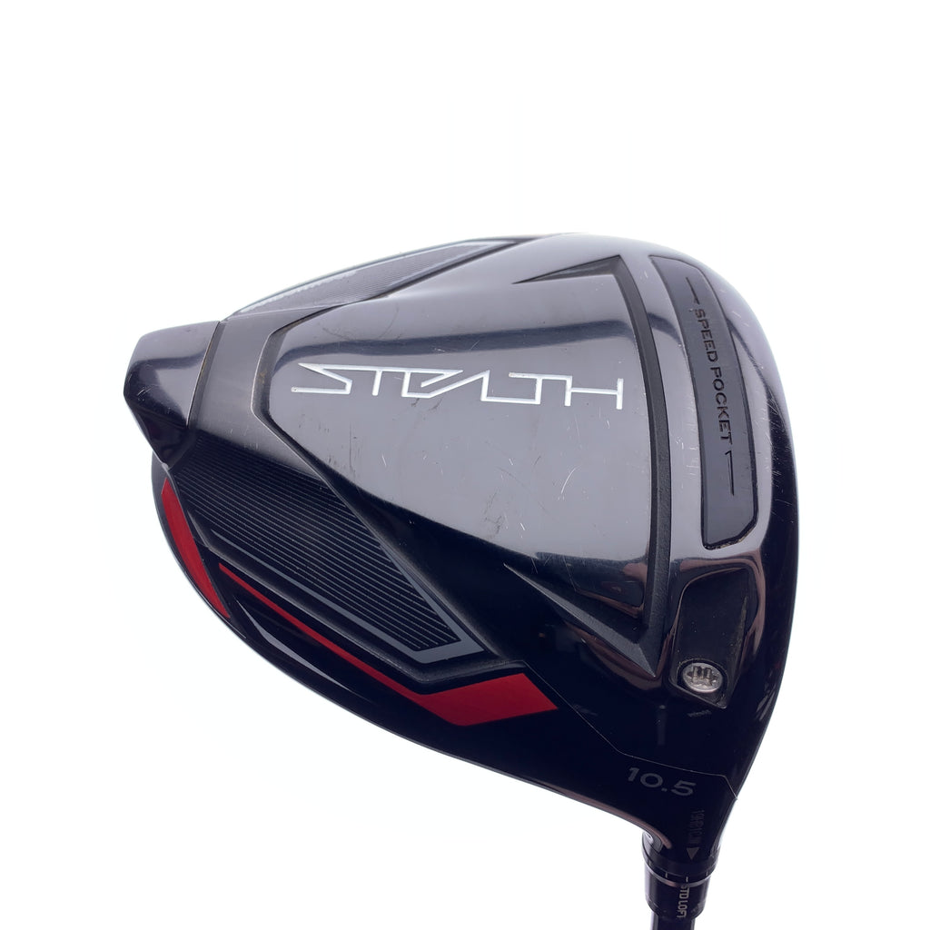 Used TaylorMade Stealth Driver / 10.5 Degrees / X-Stiff Flex