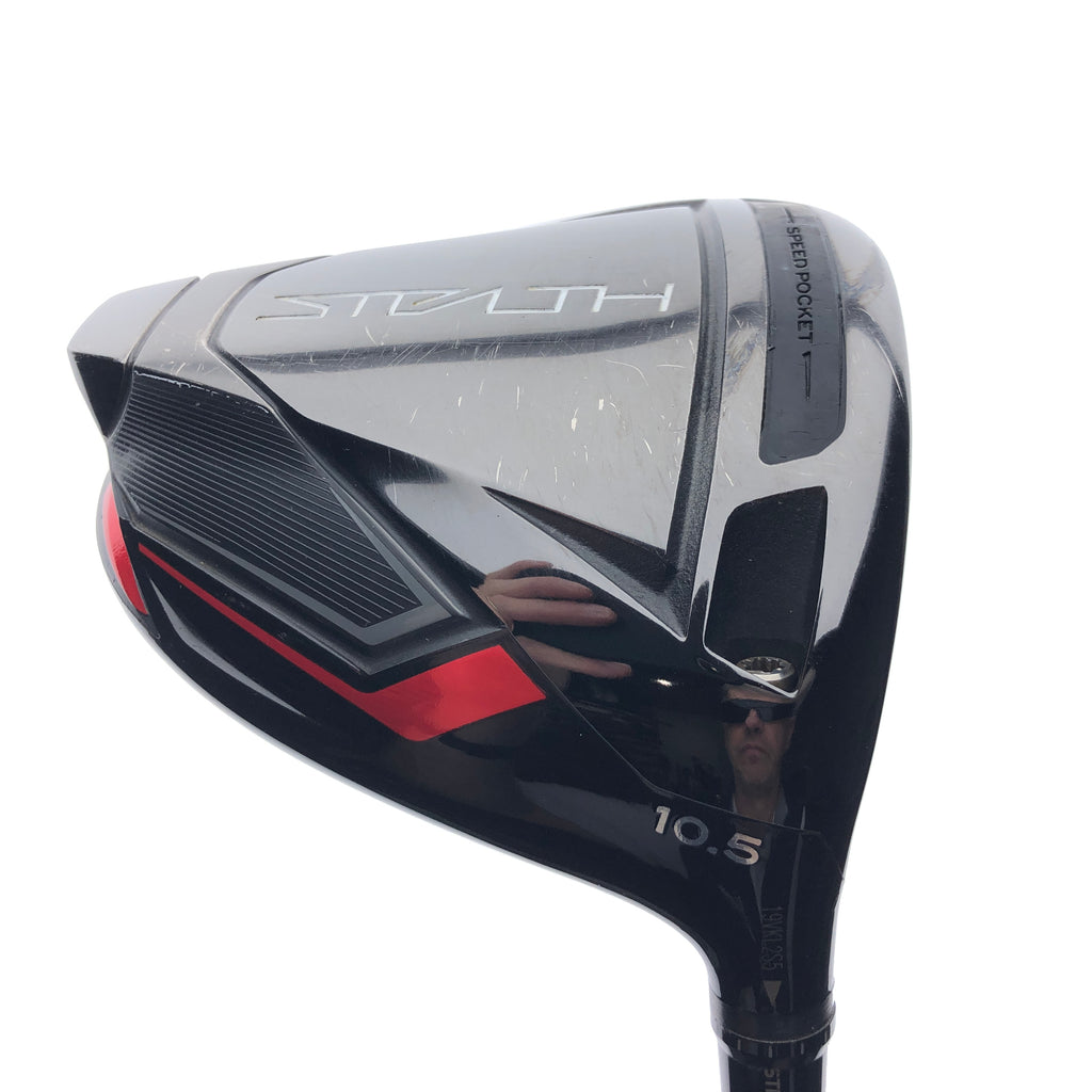 Used TaylorMade Stealth Driver / 10.5 Degrees / X-Stiff Flex