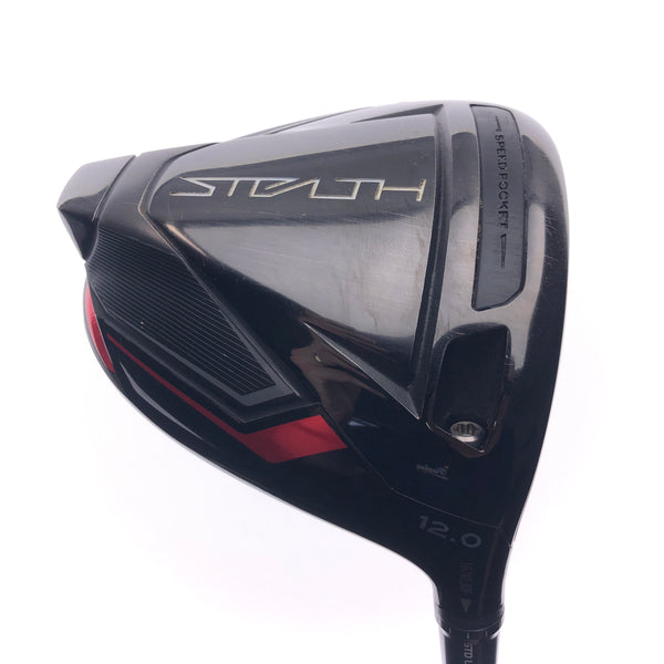 Used TaylorMade Stealth Driver / 12.0 Degrees / Regular Flex