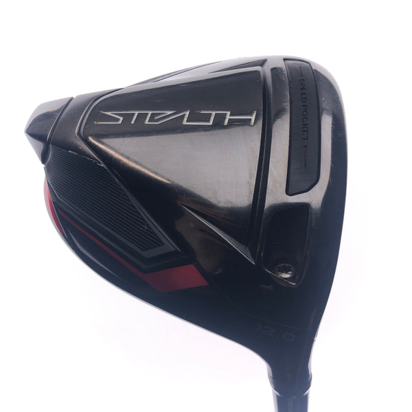 Used TaylorMade Stealth Driver / 12.0 Degrees / Stiff Flex