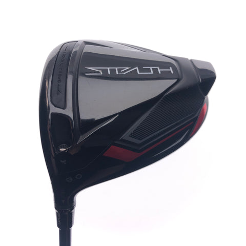 Used TaylorMade Stealth Driver / 9.0 Degrees / Stiff Flex / Left-Handed