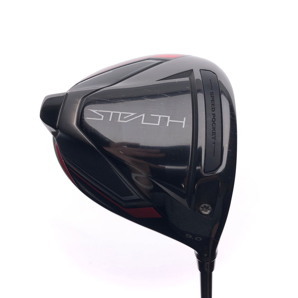 Used TaylorMade Stealth Driver / 9.0 Degrees / Stiff Flex