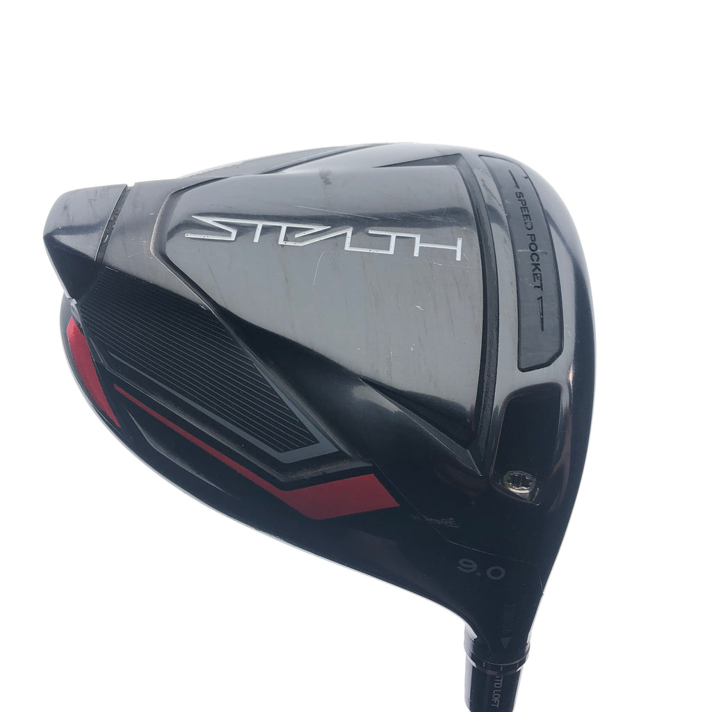 Used TaylorMade Stealth Driver / 9.0 Degrees / Stiff Flex