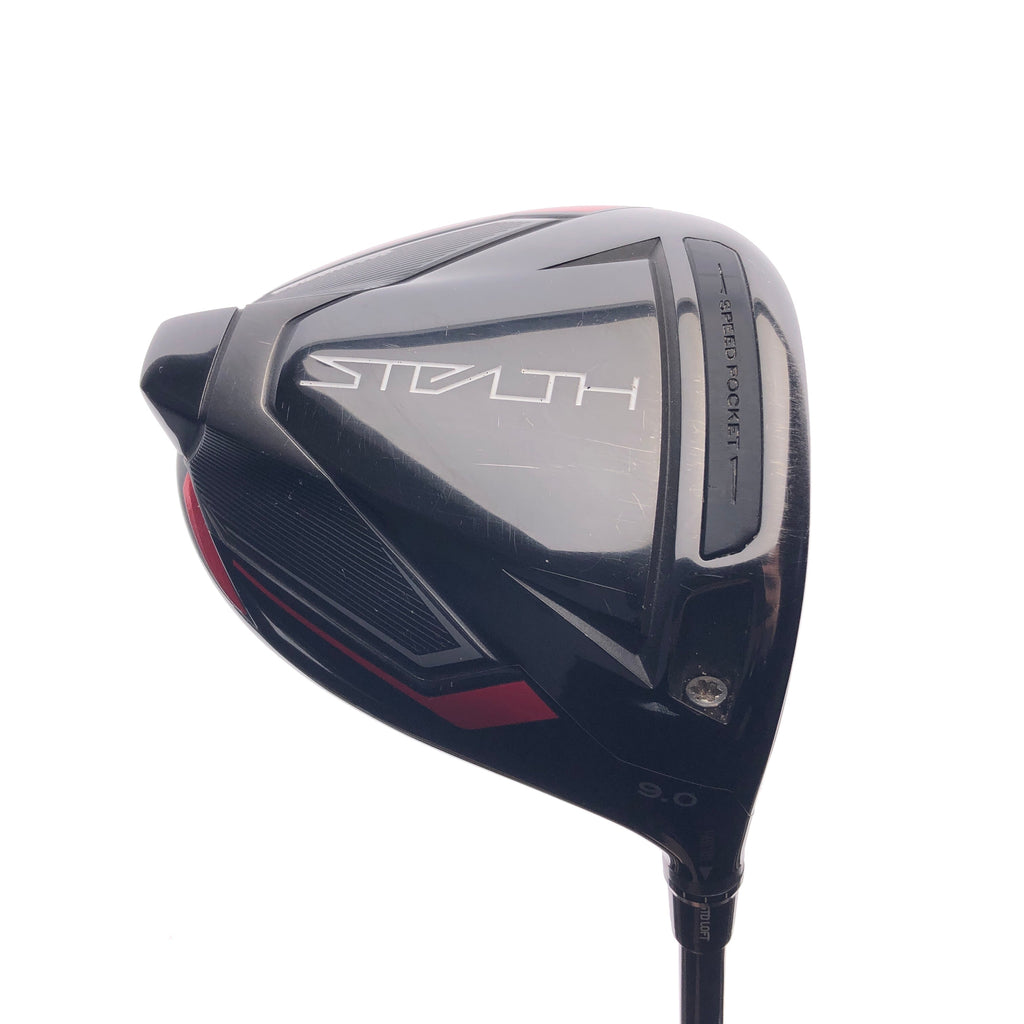 Used TaylorMade Stealth Driver / 9.0 Degrees / Stiff Flex