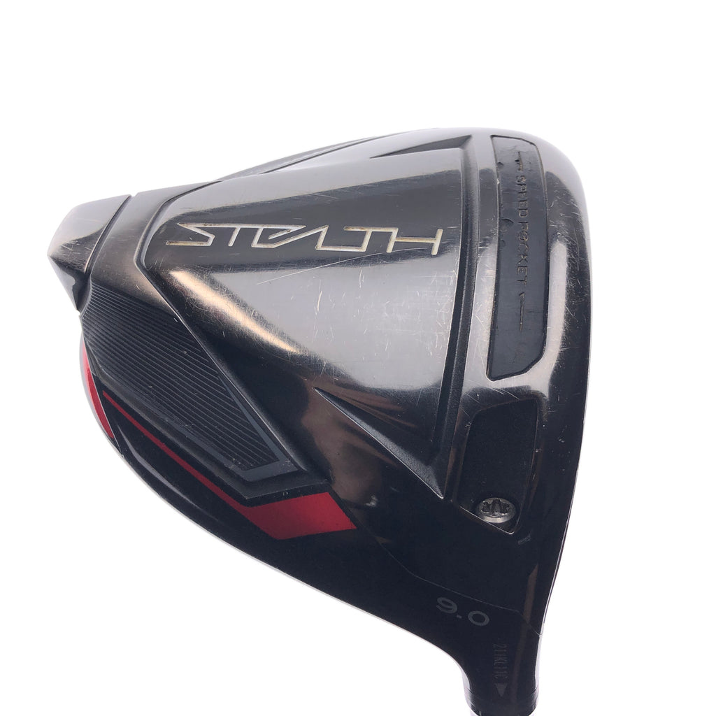 Used TaylorMade Stealth Driver / 9.0 Degrees / Stiff Flex