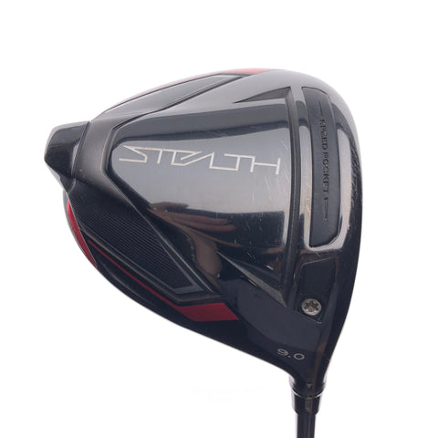 Used TaylorMade Stealth Driver / 9.0 Degrees / Stiff Flex