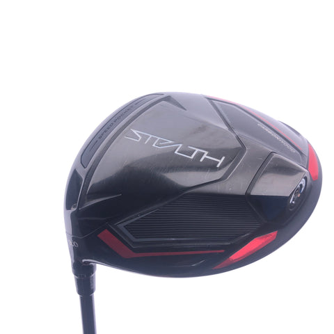 Used TaylorMade Stealth Driver / 9.0 Degrees / X-Stiff Flex / Left-Handed