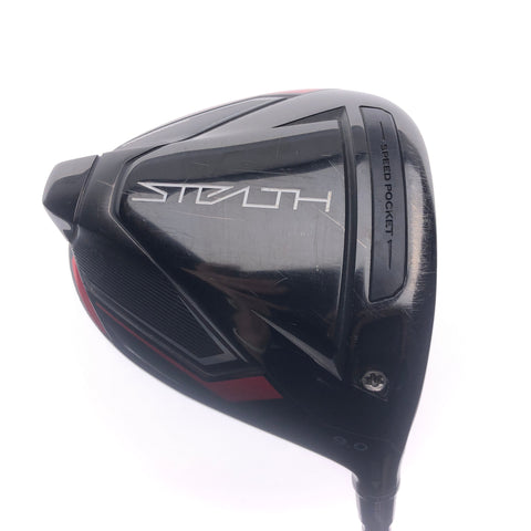 Used TaylorMade Stealth Driver / 9.0 Degrees / X-Stiff Flex