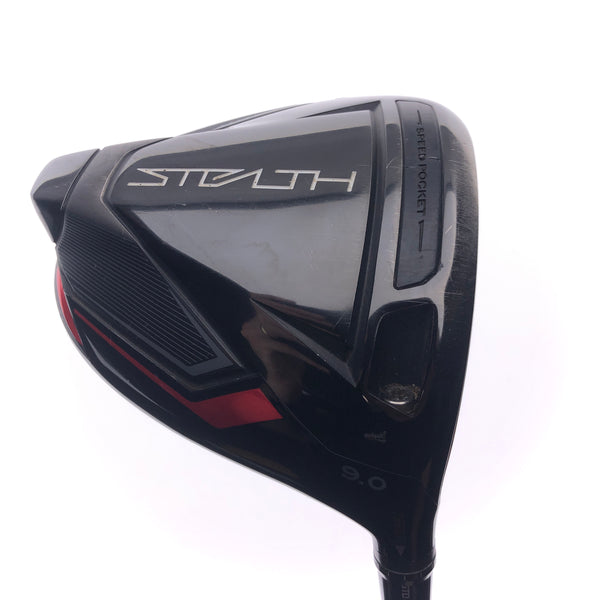 Used TaylorMade Stealth Driver / 9.0 Degrees / X-Stiff Flex