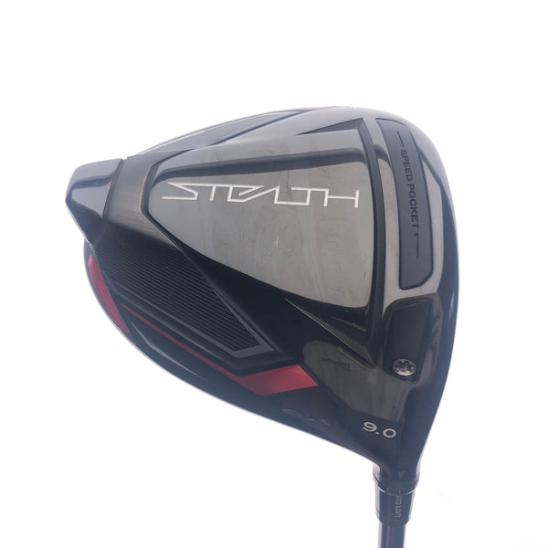 Used TaylorMade Stealth Driver / 9.0 Degrees / X-Stiff Flex