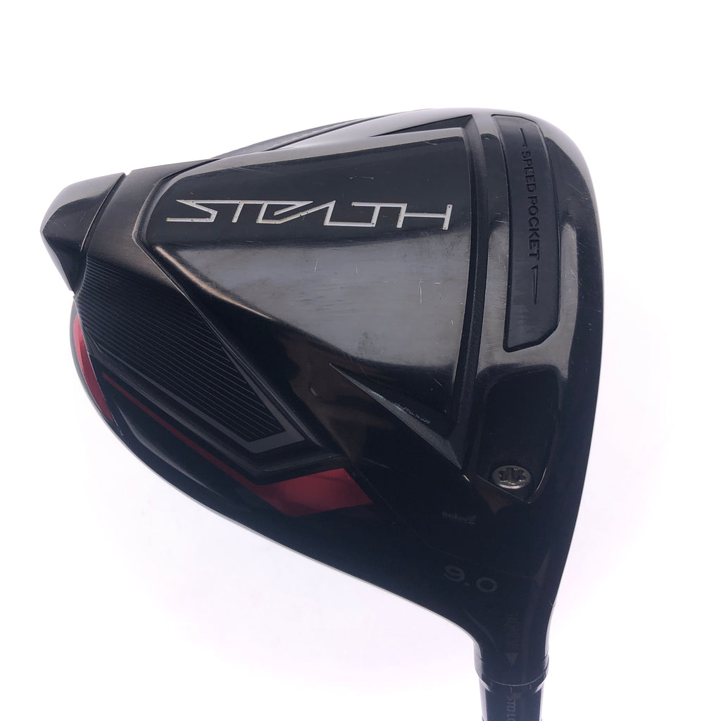 Used TaylorMade Stealth Driver / VeloCore 6-S Shaft / 9.0 Degrees / Stiff Flex
