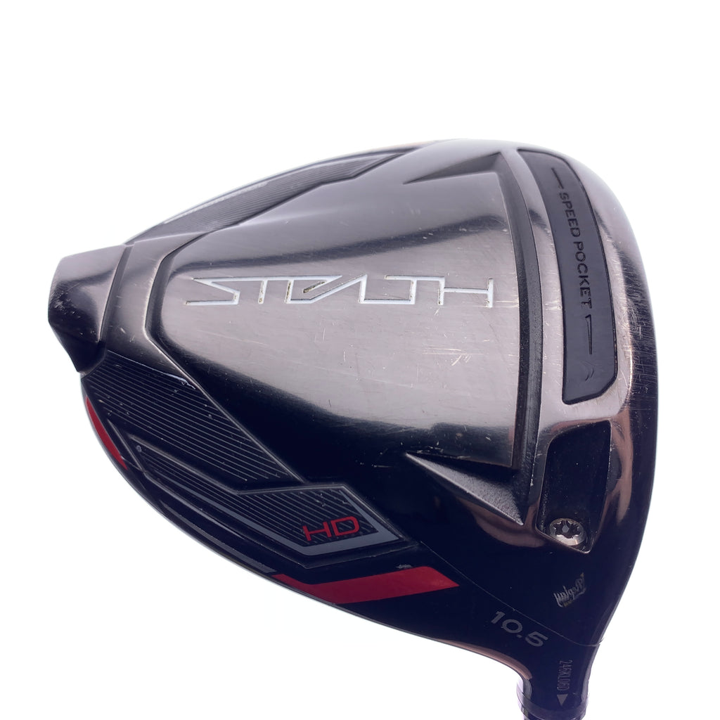 Used TaylorMade Stealth HD Driver / 10.5 Degrees / Regular Flex