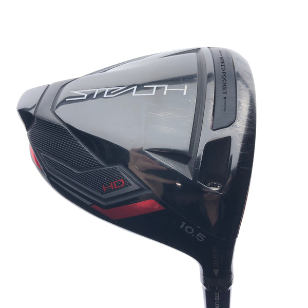 Used TaylorMade Stealth HD Driver / 10.5 Degrees / Regular Flex