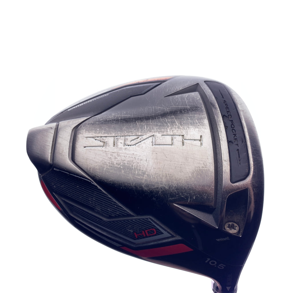 Used TaylorMade Stealth HD Driver / 10.5 Degrees / Regular Flex