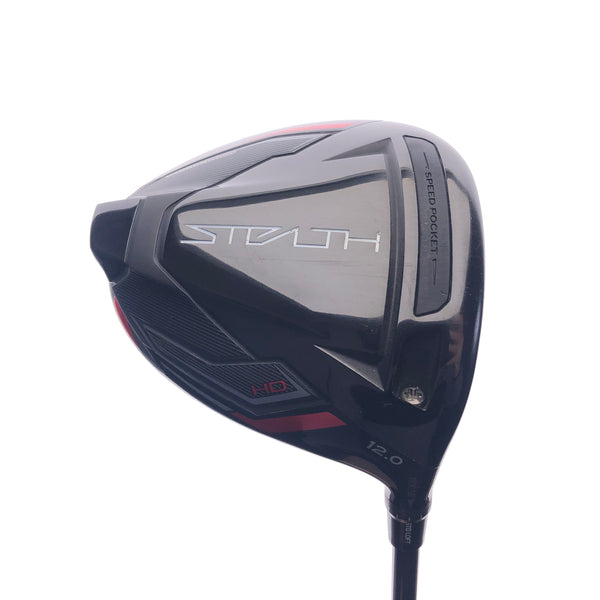 Used TaylorMade Stealth HD Driver / 12.0 Degrees / A Flex