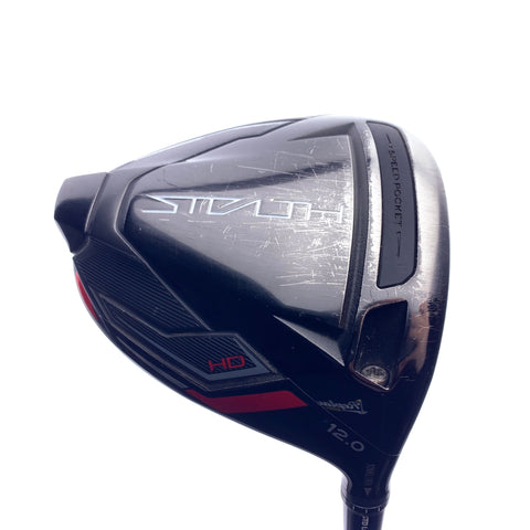 Used TaylorMade Stealth HD Driver / 12.0 Degrees / A Flex