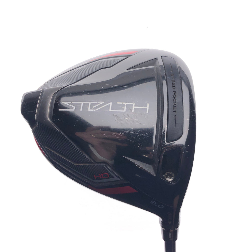 Used TaylorMade Stealth HD Driver / 9.0 Degrees / A Flex